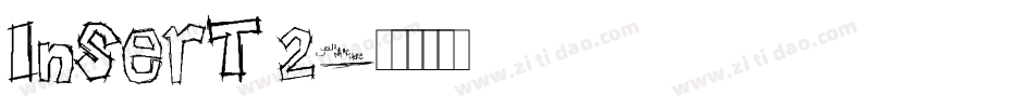 Insert 2字体转换